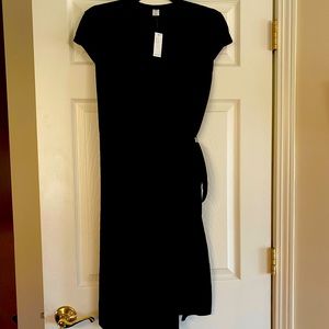 NWT Little Black Wrap Dress
